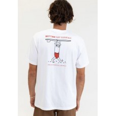 Camiseta Manga Corta Rhythm Wanderer Blanca